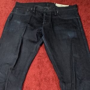 Rogue Territory Skinny Raw Indigo Denim